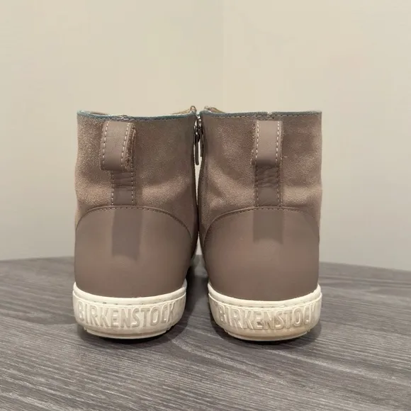 Birkenstock Myra Brown Suede Ankle Boots