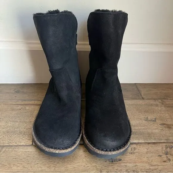 Birkenstock uppsala boots black suede 36 / 5