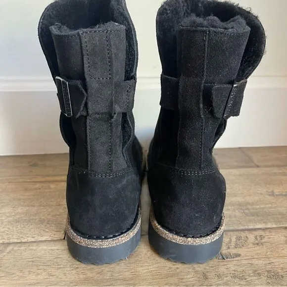 Birkenstock uppsala boots black suede 36 / 5