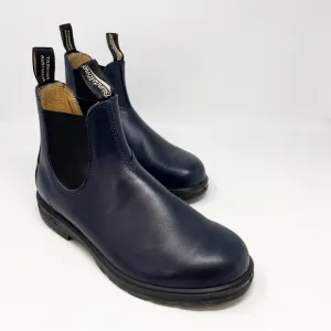 BLUNDSTONE 2246 Navy Leather Chelsea Boots Men’s Size 9 UK 10 US Classic Casual