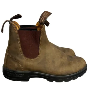 Blundstone Women's Chelsea Boots Leather Rustic Brown Size 7 US