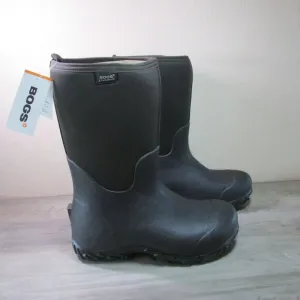 Bogs Men's Kiesau Waterproof Insulated Rain Mud Garden Boots Dark Brown