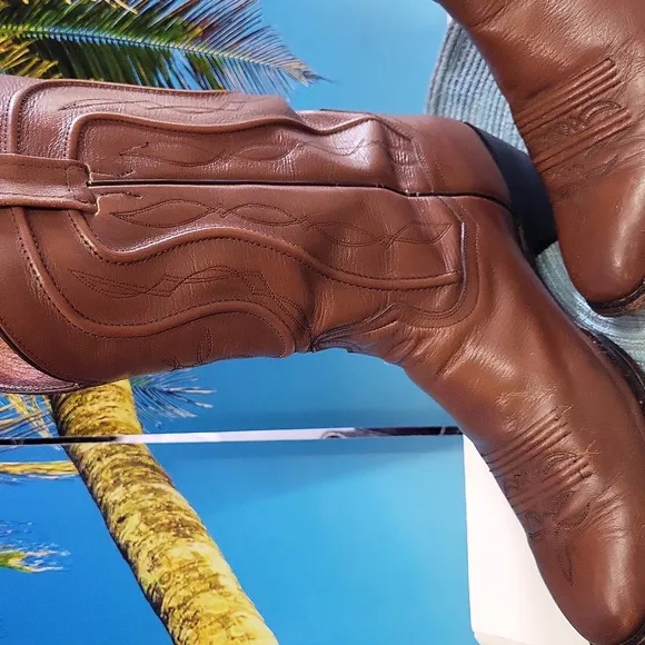 Boots, DAN POST BROWN WESTERN
