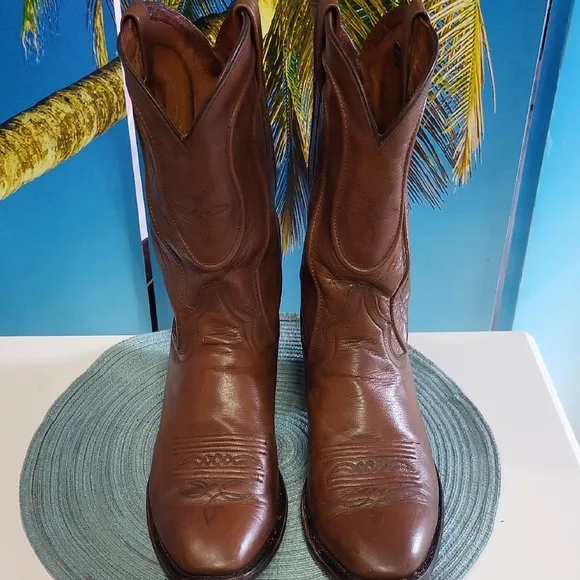 Boots, DAN POST BROWN WESTERN