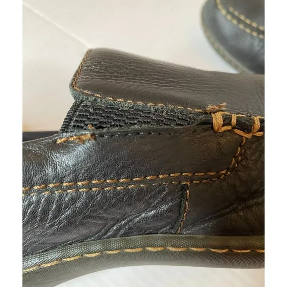 Born Men's Leather Brompton Slip-on Driving Shoe Size 11.5 M