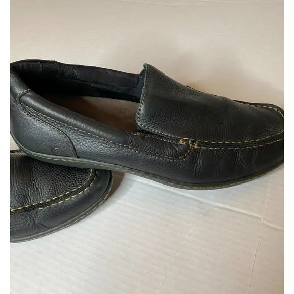 Born Men's Leather Brompton Slip-on Driving Shoe Size 11.5 M
