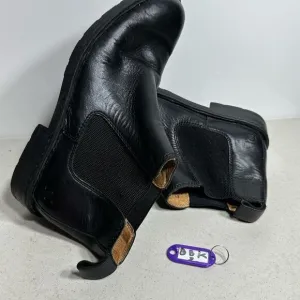 Born Shane Chelsea Shoes Mens 8,5 Black Leather Pull On Casual Comfort Boots