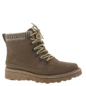 BORN  Women's  Orlene Taupe Birch Leather Boots Size 9.5