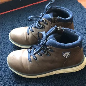 BOYS MAYORAL BROWN LEATHER BOOTS