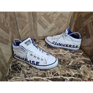 Brand New Converse Women's All Star Fashion Low White Shoes Size 7 Gs 5.5y  026