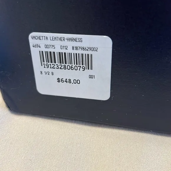 Brand new womens Ralph Lauren Vachetta leather harness boots!
