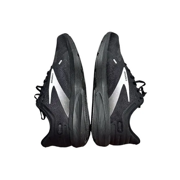 Brooks Men's Launch 9 Black and White Neutral Running Shoes size 11.5 Wide