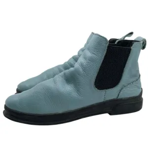 Bueno Womens Shoes Scout Chelsea Boots Sz 6.5 Blue Leather Ankle Booties Casual