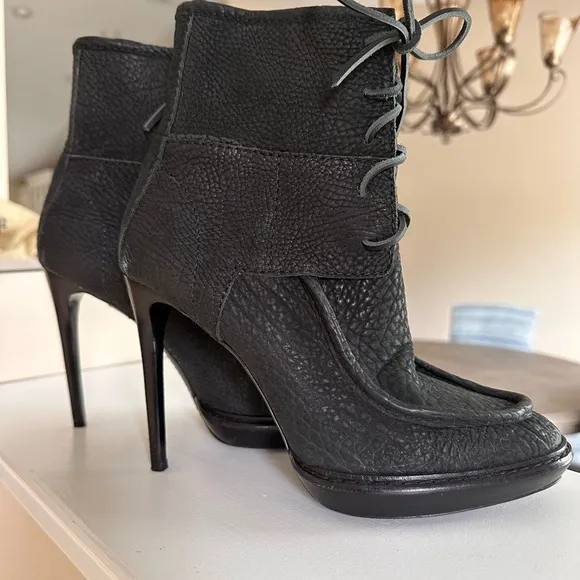 Burberry Black Ankle Boots