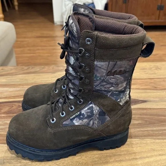Cabela's Camo Dry-Plus ThinsulateUltra GORE-TEX Hunting Boot Men 8.5 EE Gorpcore