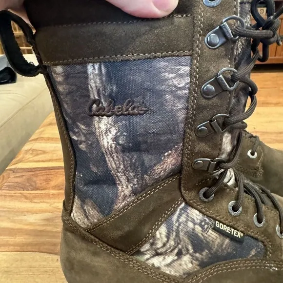 Cabela's Camo Dry-Plus ThinsulateUltra GORE-TEX Hunting Boot Men 8.5 EE Gorpcore