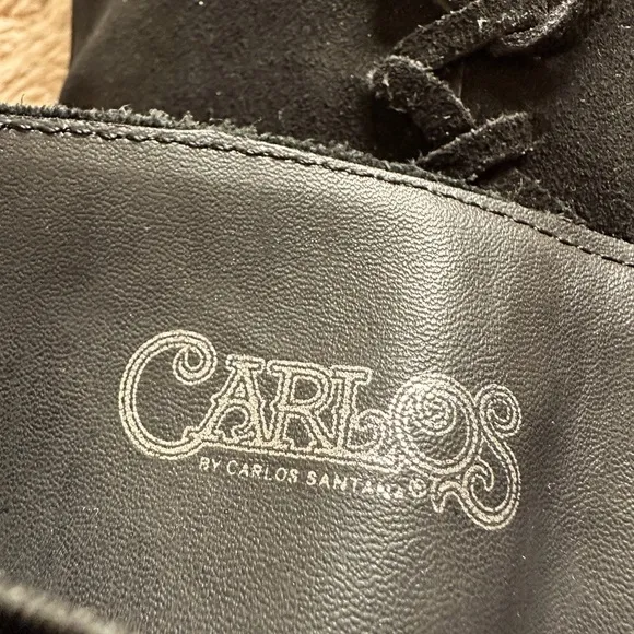 Carlos Santana Suede Knee-High Boots 7.5