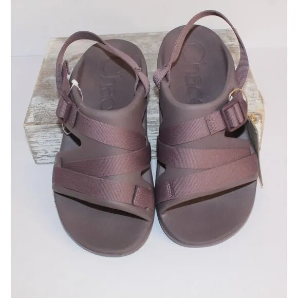 Chaco Chillos Sport Sparrow Womens Size 7 Purple Slide On Summer Sandals NWT