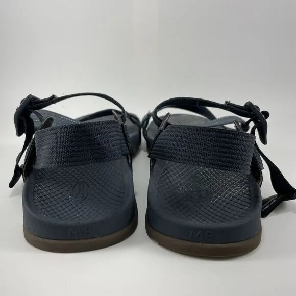 Chaco Lowdown 2 Strappy Active Sandals Mens Size 8 Navy Blue Hiking Water Shoes