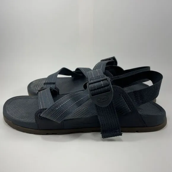 Chaco Lowdown 2 Strappy Active Sandals Mens Size 8 Navy Blue Hiking Water Shoes