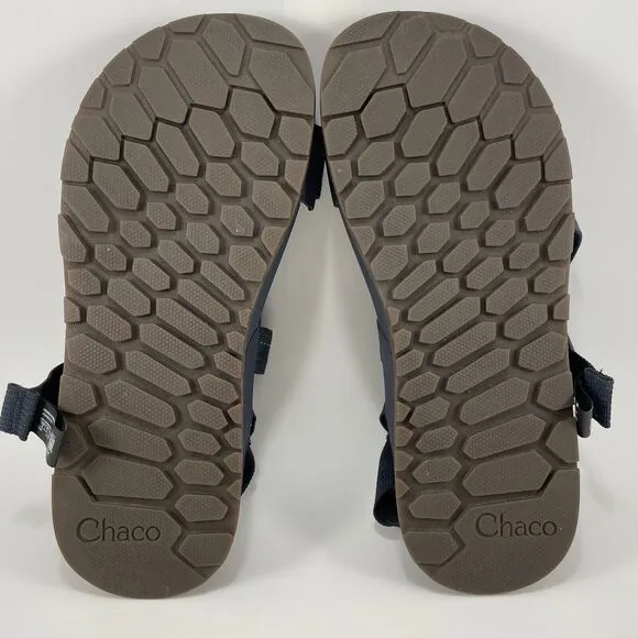 Chaco Lowdown 2 Strappy Active Sandals Mens Size 8 Navy Blue Hiking Water Shoes
