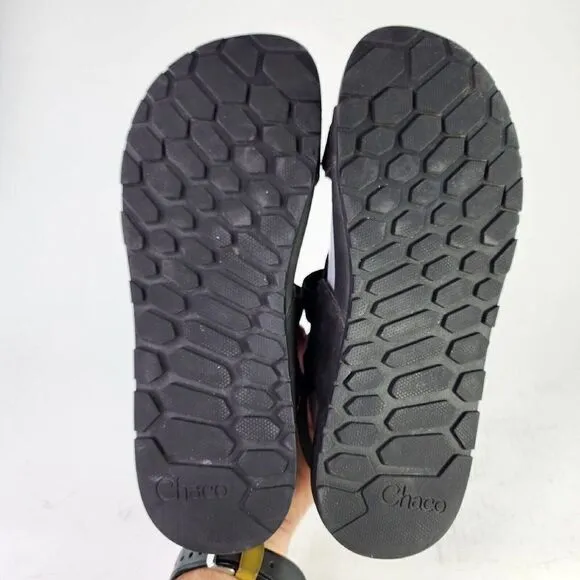 Chaco Lowdown Black Adjustable Strap US 11 Hiking Water Sandals Shoes