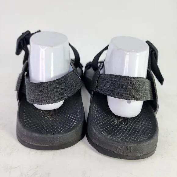 Chaco Lowdown Black Adjustable Strap US 11 Hiking Water Sandals Shoes