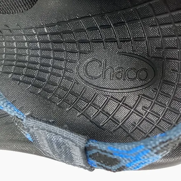 Chaco Men's Strappy Trail Hiking Sandals Blue/Black Size 11