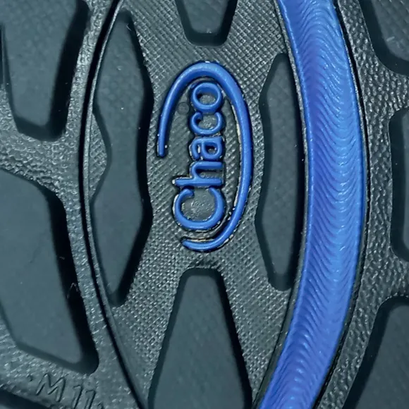 Chaco Men's Strappy Trail Hiking Sandals Blue/Black Size 11