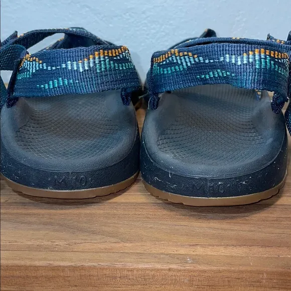 Chaco Nylon Rubber Pull Close Adjustable Strap Sandal Activewear Hiking Mens 10