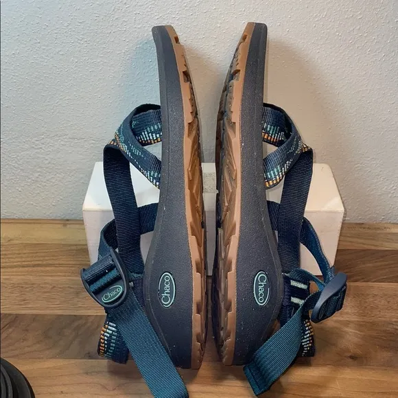 Chaco Nylon Rubber Pull Close Adjustable Strap Sandal Activewear Hiking Mens 10