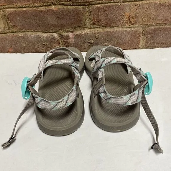 CHACO Sandals 10 ZX2 CLASSIC Grey Candy Hiking Comfort JACQUARD Strappy Size 10
