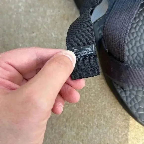 Chaco Updraft Ecotread Black Outdoor Hiking Sport Sandals Men’s Sz 13
