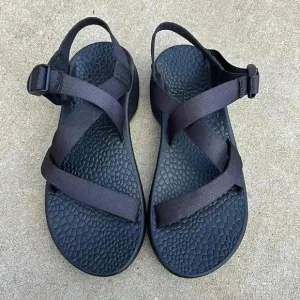 Chaco Updraft Ecotread Black Outdoor Hiking Sport Sandals Men’s Sz 13
