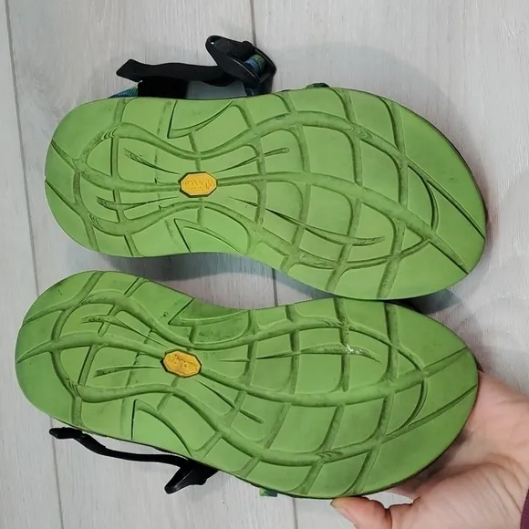 Chaco Women Double strap ZX/2Outdoor Hiking Comfort Loop Toe Sandals shoes sz 7