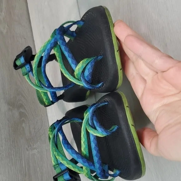 Chaco Women Double strap ZX/2Outdoor Hiking Comfort Loop Toe Sandals shoes sz 7