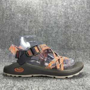 Chaco Womens Z/Cloud X2 Sandals Size 8 Orange Gray Strappy Hiking Water Shoes