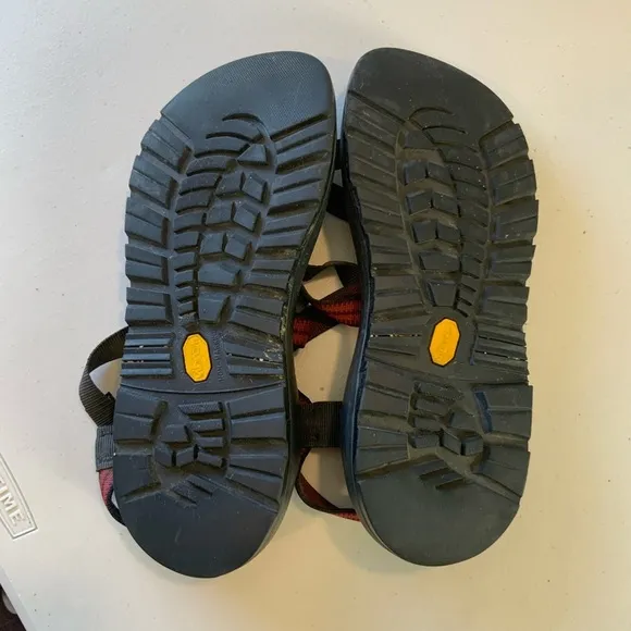 Chaco Z cloud men red adjustable strap hiking, outdoors sporty sandals Size W11