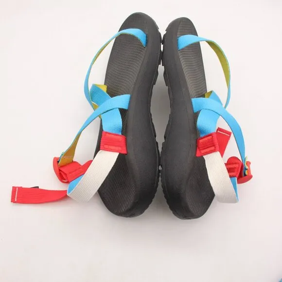 Chaco Z Cloud Men's Size US 15 Woodstock Dove &amp; Guitar Hiking Sandals J106771