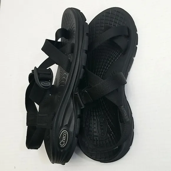 CHACO Z Clouds 2 Sandals Strapped Black Hiking Outdoors  Men's 9