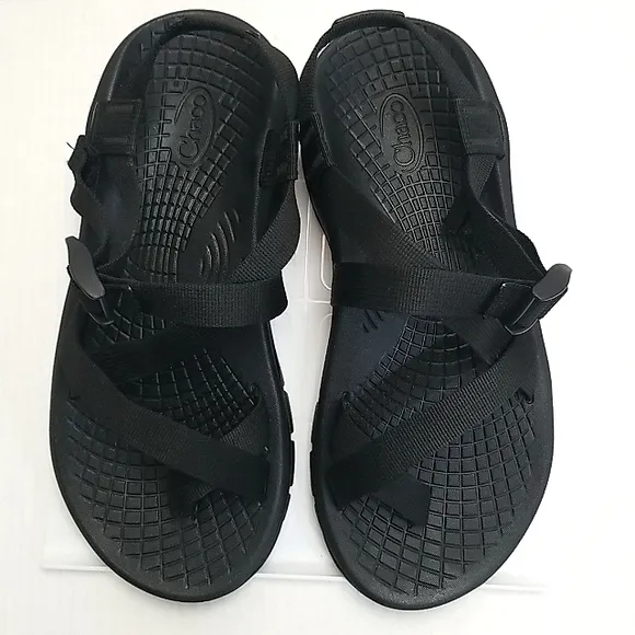 CHACO Z Clouds 2 Sandals Strapped Black Hiking Outdoors  Men's 9