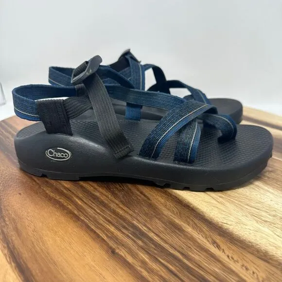 Chaco Z/2 Classic Blue Sport Sandals Hiking Men’s 9 Strappy Hiking Vibram