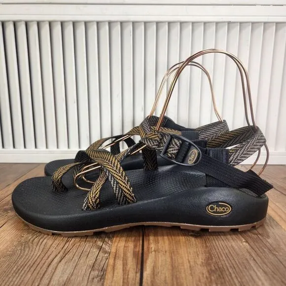 Chaco Z/2 Classic Bracken Bronze Mens 11 Wide Brown Hiking Strappy Sandals Shoes