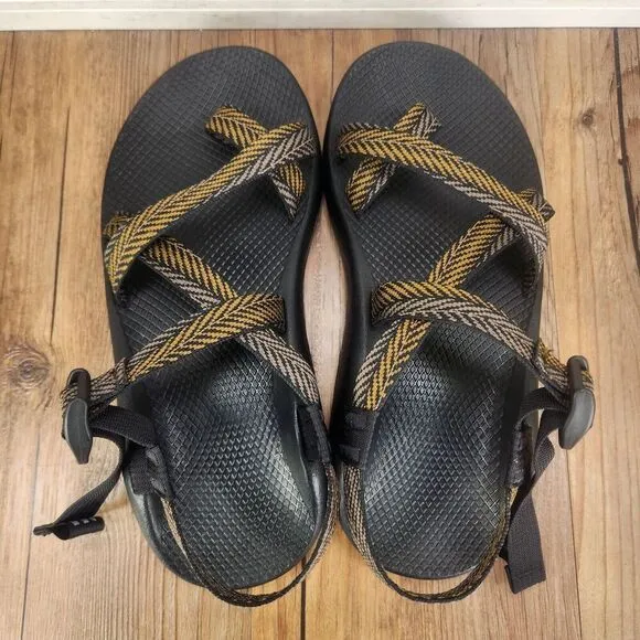 Chaco Z/2 Classic Bracken Bronze Mens 11 Wide Brown Hiking Strappy Sandals Shoes
