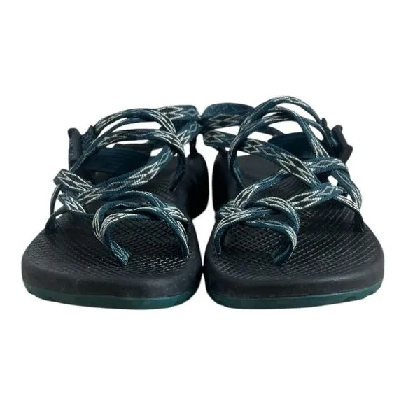 Chaco Zx2 Classic Athletic Sandals Teal Green J106124 Women Size 8 Hiking Water