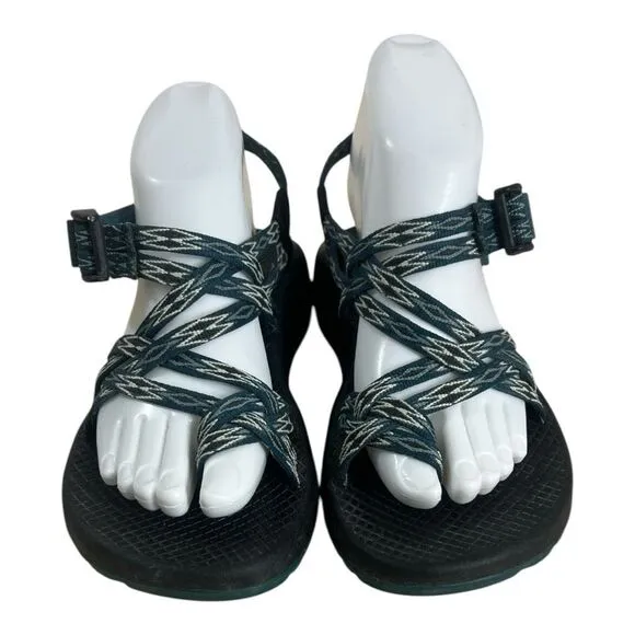 Chaco Zx2 Classic Athletic Sandals Teal Green J106124 Women Size 8 Hiking Water
