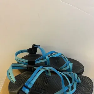 Chacos blue hiking sandals size 10w