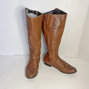 Ciao Bella Wider Calf Knee High Leg Zip Tall Riding Boots