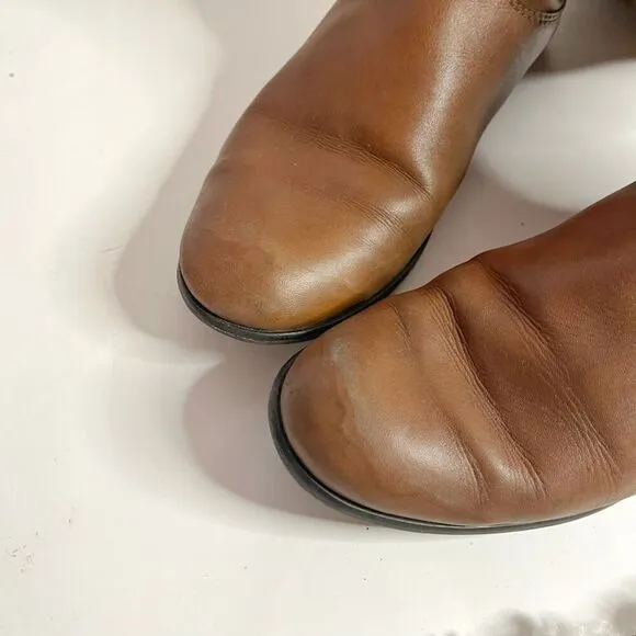 Ciao Bella Wider Calf Knee High Leg Zip Tall Riding Boots