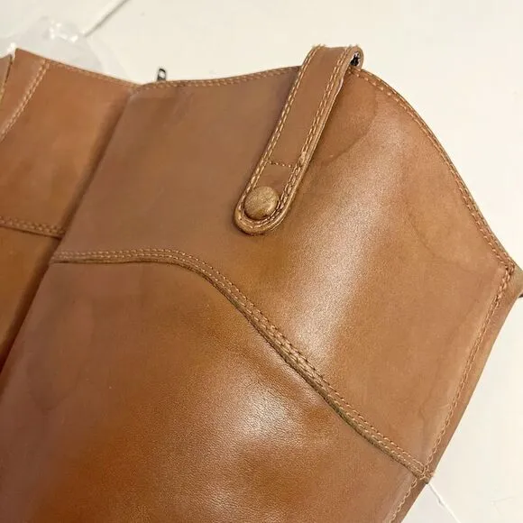 Ciao Bella Wider Calf Knee High Leg Zip Tall Riding Boots